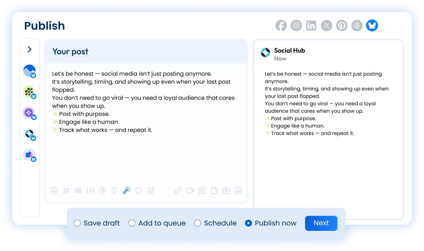 Everything you need for Bluesky management